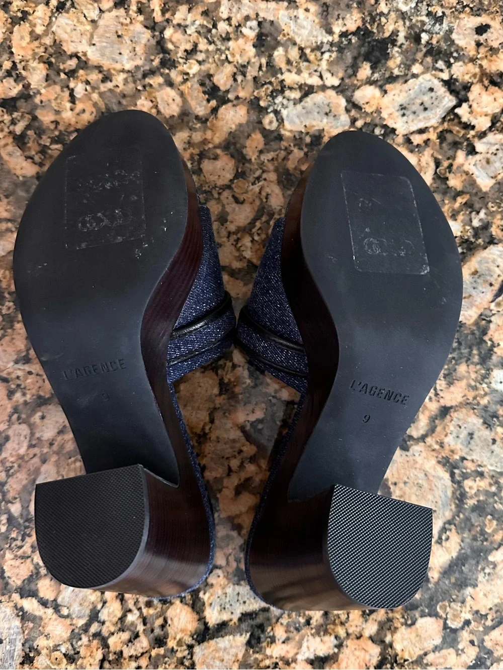 L'AGENCE Gladys Platform Slide Sandal